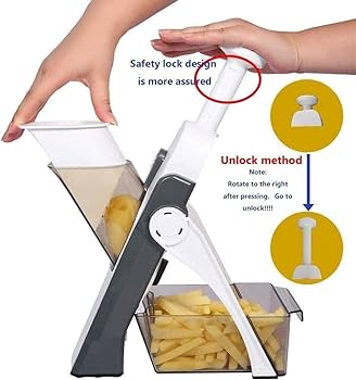 5 in 1 Vegetable Chopper Food Potato Cutter